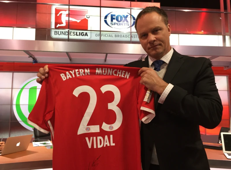 Vidal mang số áo 23 khi thi đấu cho Bayern Munich